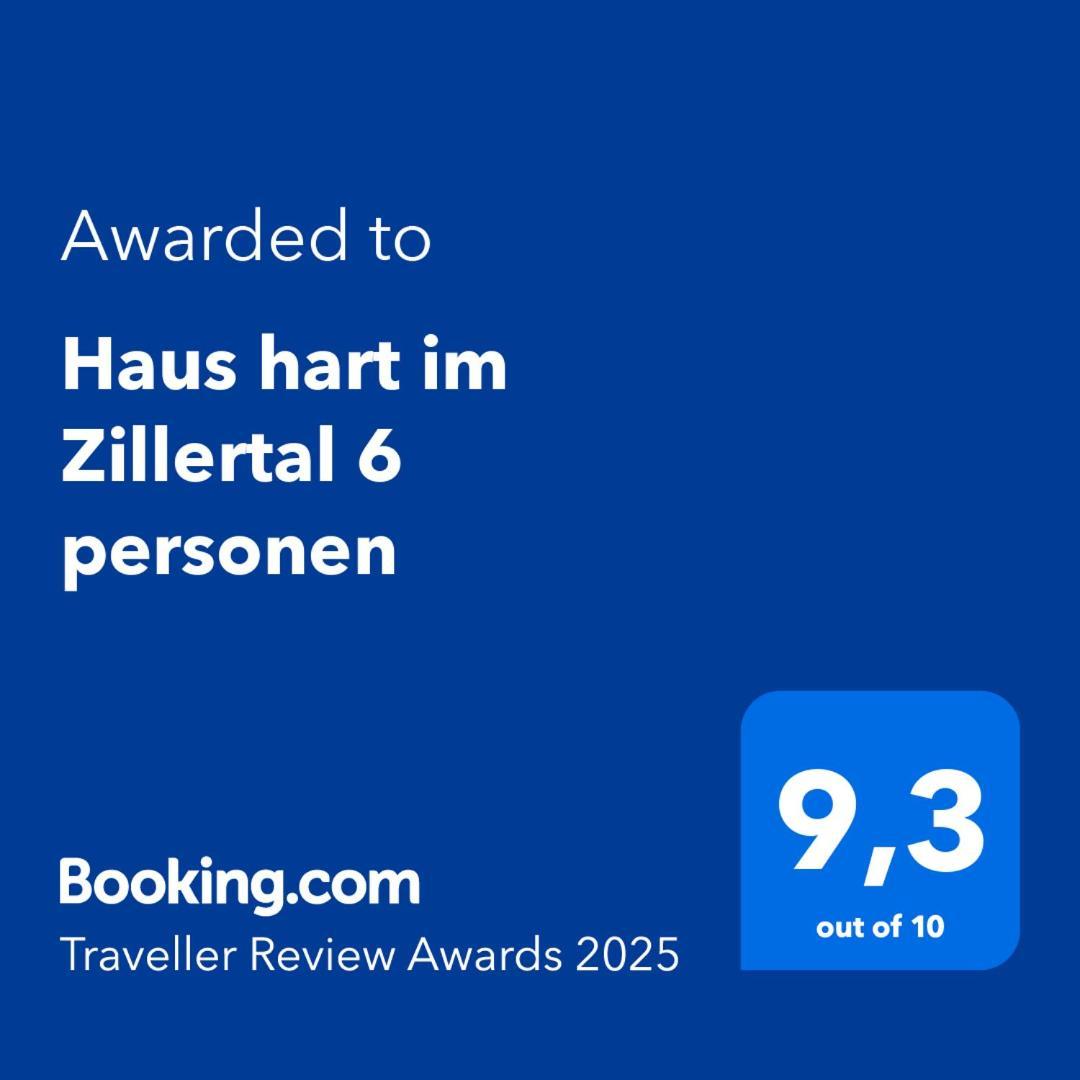 הוילה Haus Hart Im Zillertal 6 Personen מראה חיצוני תמונה